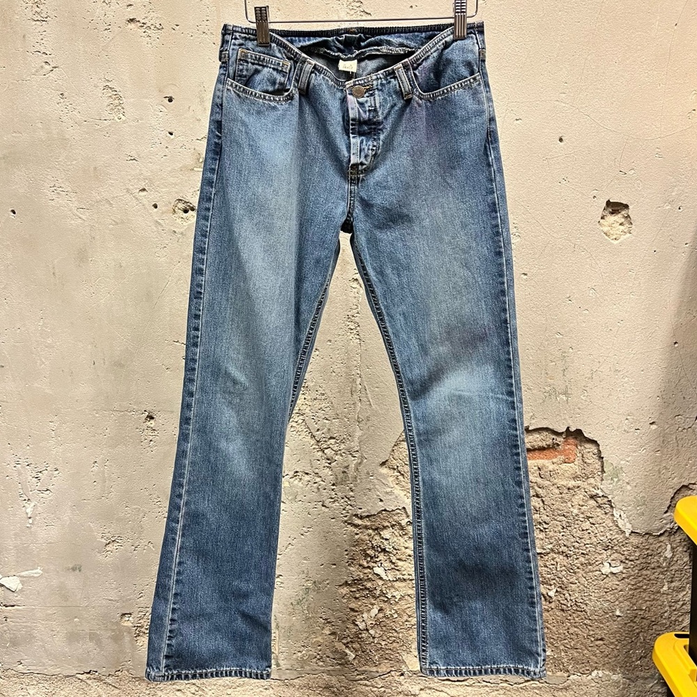 Vintage Y2K Abercrombie & Fitch Low Rise Button Fly Boot Cut Bootcut Jeans 26x32